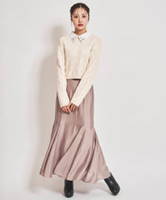 画像をギャラリービューアに読み込む, ベルト付きシアーマーメイドスカート/TT437204