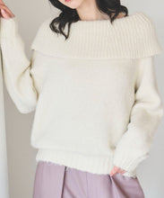 画像をギャラリービューアに読み込む, ざっくりオフショルニット/TT438307