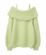 画像をギャラリービューアに読み込む, ざっくりオフショルニット/TT438307