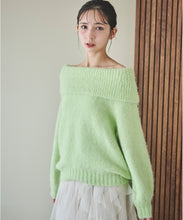 画像をギャラリービューアに読み込む, ざっくりオフショルニット/TT438307