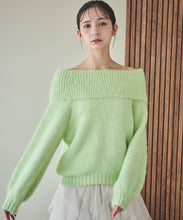 画像をギャラリービューアに読み込む, ざっくりオフショルニット/TT438307