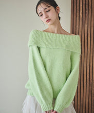 画像をギャラリービューアに読み込む, ざっくりオフショルニット/TT438307