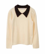 画像をギャラリービューアに読み込む, レオパードシャギーカラーニット/TT438309