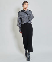 画像をギャラリービューアに読み込む, チュールレイヤードニットワンピース/TT437414