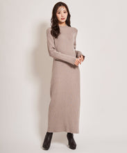 画像をギャラリービューアに読み込む, チュールレイヤードニットワンピース/TT437414