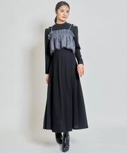 画像をギャラリービューアに読み込む, チュールビスチェセットカットアウトワンピース/TT437422