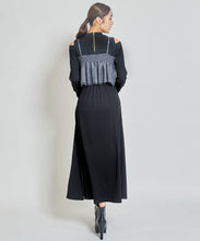 画像をギャラリービューアに読み込む, チュールビスチェセットカットアウトワンピース/TT437422