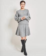 画像をギャラリービューアに読み込む, ビジュー付きニットセットアップ/TT437419