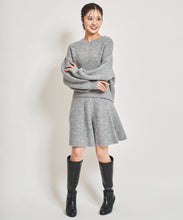 画像をギャラリービューアに読み込む, ビジュー付きニットセットアップ/TT437419