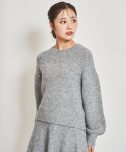 画像をギャラリービューアに読み込む, ビジュー付きニットセットアップ/TT437419