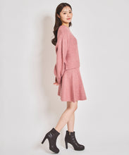 画像をギャラリービューアに読み込む, ビジュー付きニットセットアップ/TT437419