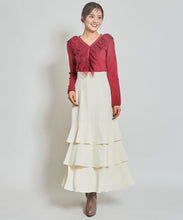 画像をギャラリービューアに読み込む, チュールフリルドッキングニット/TT438320