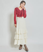 画像をギャラリービューアに読み込む, チュールフリルドッキングニット/TT438320