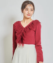 画像をギャラリービューアに読み込む, チュールフリルドッキングニット/TT438320