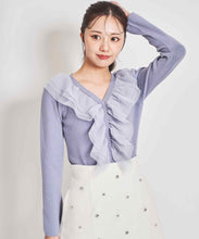 画像をギャラリービューアに読み込む, チュールフリルドッキングニット/TT438320