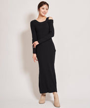 画像をギャラリービューアに読み込む, シアーリボンアシメニットワンピース/TT437424