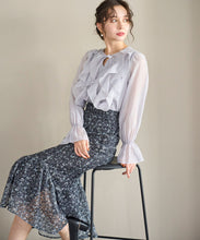 画像をギャラリービューアに読み込む, ラッセルプリントマーメイドスカート/TT537207