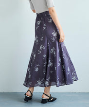 画像をギャラリービューアに読み込む, フラワー柄シアースカート/TT537203