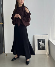 画像をギャラリービューアに読み込む, 一部店舗限定 ハイウエストマーメイドロングスカート/MM557201