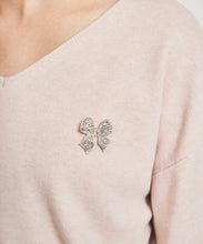 画像をギャラリービューアに読み込む, ブローチ付きニットセットアップ/TT437423