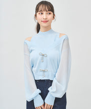 画像をギャラリービューアに読み込む, リボンビジューレイヤードプルオーバー/TT518309
