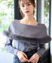 画像をギャラリービューアに読み込む, 2wayケープファーニット/MM448305