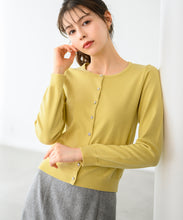 画像をギャラリービューアに読み込む, ベーシックビジュー釦カーデ/MM448406