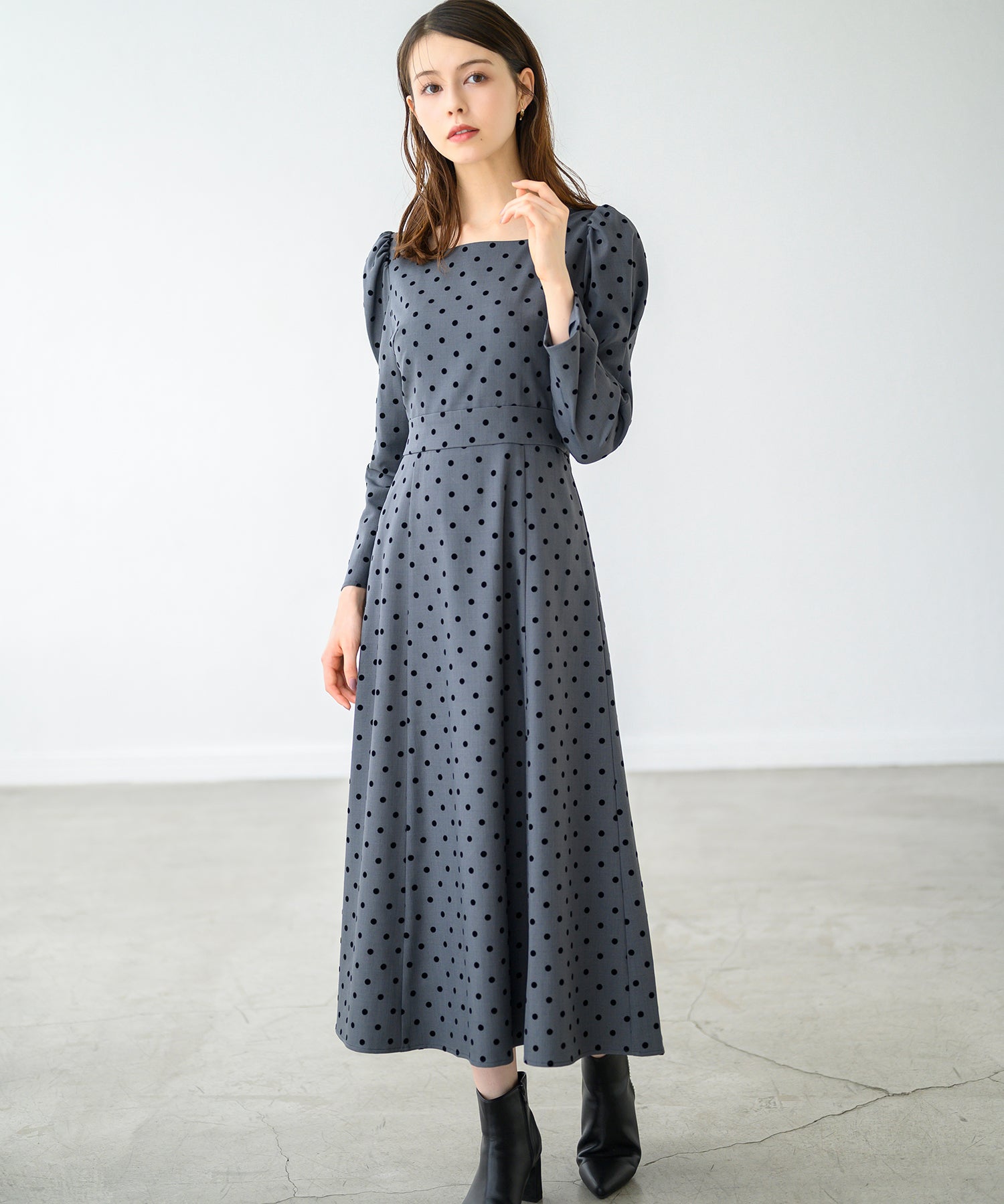 フロッキードットワンピース/MM447407 – MISCH MASCH|31 Sons de mode