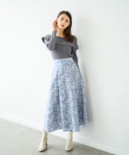 画像をギャラリービューアに読み込む, 2wayリボンケープカラーニット/MM448302