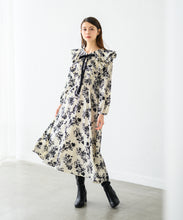 画像をギャラリービューアに読み込む, プリーツカラーワンピース/MM447406