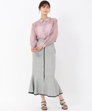 画像をギャラリービューアに読み込む, バックリボンシアーシャツ/MM538107