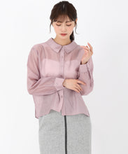 画像をギャラリービューアに読み込む, バックリボンシアーシャツ/MM538107