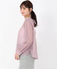 画像をギャラリービューアに読み込む, バックリボンシアーシャツ/MM538107