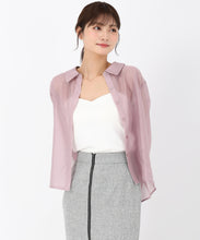 画像をギャラリービューアに読み込む, バックリボンシアーシャツ/MM538107