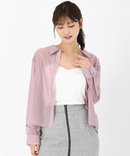 画像をギャラリービューアに読み込む, バックリボンシアーシャツ/MM538107