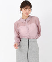 画像をギャラリービューアに読み込む, バックリボンシアーシャツ/MM538107