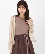 画像をギャラリービューアに読み込む, バックリボンシアーシャツ/MM538107