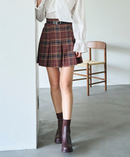 画像をギャラリービューアに読み込む, 【再入荷】ベルト付きタックスカートパンツ/TT537306