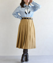 画像をギャラリービューアに読み込む, スカーフ付きシャツブラウス/TT618103