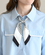 画像をギャラリービューアに読み込む, スカーフ付きシャツブラウス/TT618103