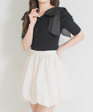 画像をギャラリービューアに読み込む, 前後2way肩リボンギャザーニット/TT628312