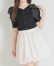 画像をギャラリービューアに読み込む, 前後2way肩リボンギャザーニット/TT628312