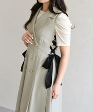画像をギャラリービューアに読み込む, サイドリボンワンピース/TT627401