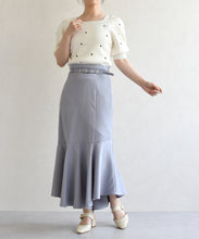 画像をギャラリービューアに読み込む, 5分袖ハート刺繍ニット/TT628305