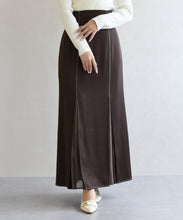 画像をギャラリービューアに読み込む, 異素材プリーツマーメイドスカート/TT527203