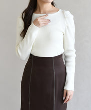 画像をギャラリービューアに読み込む, ボートネックリブニット/TT618302