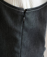 画像をギャラリービューアに読み込む, 肩リボンデニムライクジャンスカ/TT617405