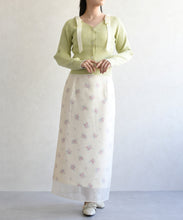 画像をギャラリービューアに読み込む, 肩リボン配色ニット/TT618307