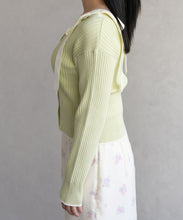 画像をギャラリービューアに読み込む, 肩リボン配色ニット/TT618307