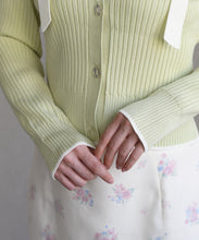 画像をギャラリービューアに読み込む, 肩リボン配色ニット/TT618307